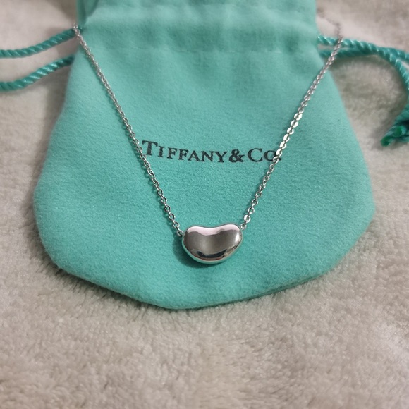 Tiffany & Co. Jewelry - Tiffany & Co. Sterling Silver Bean Necklace